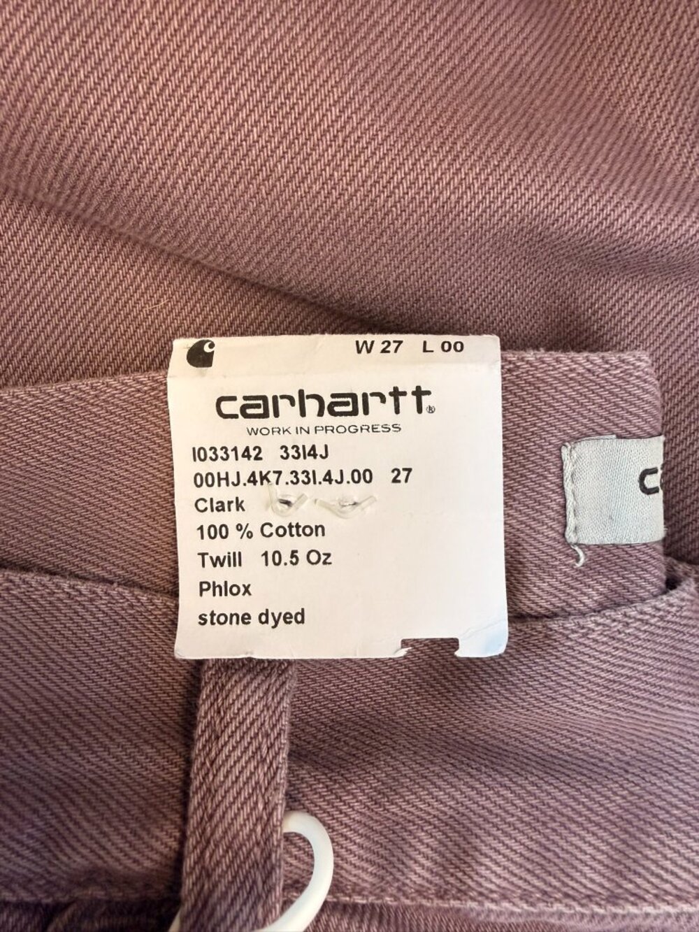 Women's Jens Pant - Clark Twill, Phlox Stone dyed - Picture 6 of 13
